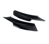 Moldura De La Cubierta De Los Faros Antiniebla Y Divisor De Los Canards Delanteros para Serie 3 E90 320i 330i para Tech LCI 2009 2010 2011 2012 DYDGUTUFB(Black)