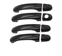 moldura de la manija de la puerta del automóvil Para VW para Touran para Caddy T5 para Transporter 2003-2015 para CUBIERTAS DE MANIJA DE PUERTA LATERAL EXTERIOR CROMADAS CONJUNTO DE MOLDURAS TAPAS(1)
