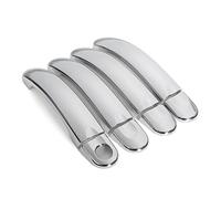 moldura de la manija de la puerta del automóvil Para VW para Touran para Caddy T5 para Transporter 2003-2015 para CUBIERTAS DE MANIJA DE PUERTA LATERAL EXTERIOR CROMADAS CONJUNTO DE MOLDURAS TAPAS(3)