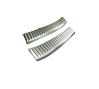 Moldura De La Placa De Protección del Baúl para Mazda CX-7 2010 2011 2012 2013 2014 2015 Protector De Parachoques Trasero De Acero Inoxidable(Inside 2pcs)