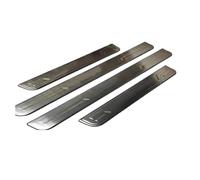 Moldura De La Placa De Protección del Baúl para Mazda CX-7 2010 2011 2012 2013 2014 2015 Protector De Parachoques Trasero De Acero Inoxidable(Threshold 4pcs)