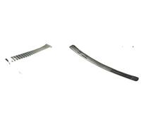 Moldura De La Placa De Protección del Baúl para Mazda CX-7 2010 2011 2012 2013 2014 2015 Protector De Parachoques Trasero De Acero Inoxidable(Outside Inside 3pcs)