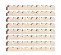Moldura De Madera Con Diseño De Conchas 24 Piezas Perfil DIY sin Acabar