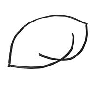 Moldura De Parabrisas Y Maletero Superior Trasero Para E39 525i, 528i, 530i, 540i Para M5 (1997-2003) 51318159785 Burlete Ventanas Coche