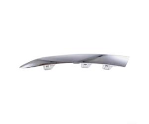 Moldura de parachoques delantero de cromo pulido para Mercedes-Benz Clase GLC W253 2019-2021, tira de moldeo de parrilla inferior de plástico ABS, accesorio exterior del coche lado izquierdo o derecho