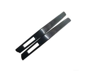 Moldura de parachoques delantero derecho 51111934336 para BMW E34 Sedan | Borde izquierdo del conductor, parte 51111934335, se adapta a BMW E34 sedán, reemplazo directo OEM, acabado negro