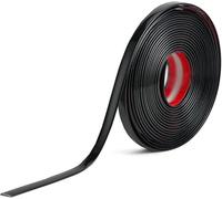 Moldura de pared, 5 m, universal, autoadhesiva, decorativa for coche, for decorar puertas y ventanas laterales o camión (roja, 40 mm [1,57 pulgadas])(Black,30mm(1.18Inch))