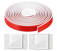 Moldura de pared autoadhesiva, tira de moldeo de papel tapiz autoadhesivo, borde decorativo flexible para marco de puerta, decoración de panel impermeable, elegante acento interior para sala de estar