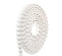 Moldura de pared flexible de PVC para pelar y pegar, 10 pies, moldura autoadhesiva con cuentas para bricolaje, decoración del hogar, marco de espejo, protector contra salpicaduras de cocina