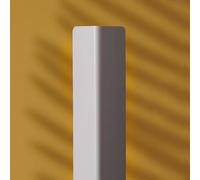Moldura de pared interior de 89° Protector de pared rígido L parachoques de aluminio fácil de instalar Fur Ed Guard Home Det Trim