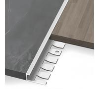 Moldura de perfil C de aluminio de 90 cm, 3 piezas, moldura flexible para Ele, ángulos en el hogar u oficina (11/18 mm opcional)
