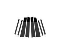 Moldura De Pilar De Ventana De Puerta para Benz GLB-Class X247 180 250 2020~2024,Cubierta de Poste de pilares B C para Puerta de Coche Accesorios,Bright Black Style-8pcs
