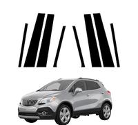 Moldura de Pilar de Ventana de Puerta para Buick Encore 2016 2017 2018 2019 2020,Cubierta de Ventana de Puerta Lateral de Poste de Pilar,Calcomanía Decorativa