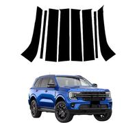 Moldura de Pilar de Ventana de Puerta para Ford Everest 2023-2024,Cubierta de Ventana de Puerta Lateral de Poste de Pilar,Calcomanía Decorativa