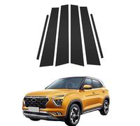 Moldura de Pilar de Ventana de Puerta para Hyundai IX25 2020-2021,Cubierta de Ventana de Puerta Lateral de Poste de Pilar,Calcomanía Decorativa
