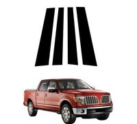Moldura de Pilar de Ventana de Puerta para Lincoln Mark LT/F150 2004 2005 2006 2007 2008 2009-2014,Cubierta de Ventana de Puerta Lateral de Poste de Pilar,Calcomanía Decorativa