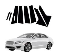 Moldura de Pilar de Ventana de Puerta para Lincoln MKZ 2013 2014 2015 2016 2017 2018 2019 2020,Cubierta de Ventana de Puerta Lateral de Poste de Pilar,Calcomanía Decorativa