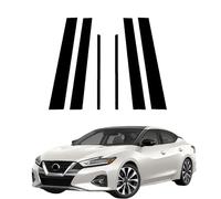 Moldura de Pilar de Ventana de Puerta para Nissan Maxima 2016 2017 2018 2019 2020 2021 2022,Cubierta de Ventana de Puerta Lateral de Poste de Pilar,Calcomanía Decorativa