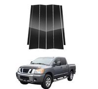 Moldura de Pilar de Ventana de Puerta para Nissan Titan 2004 2005 2006 2007 2008 2009 2010-2015,Cubierta de Ventana de Puerta Lateral de Poste de Pilar,Calcomanía Decorativa