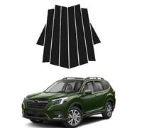 Moldura de Pilar de Ventana de Puerta para Subaru Forester 2019 2020 2021 2022 2023 2024,Cubierta de Ventana de Puerta Lateral de Poste de Pilar,Calcomanía Decorativa