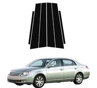 Moldura de Pilar de Ventana de Puerta para Toyota Avalon 2005 2006 2007 2008 2009 2010 2011 2012,Cubierta de Ventana de Puerta Lateral de Poste de Pilar,Calcomanía Decorativa