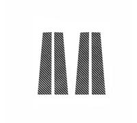 Moldura De Pilar De Ventana De Puerta para Toyota Camry 2018 2019 2020 2021,Cubierta de Poste de pilares B C para Puerta de Coche Accesorios,Carbon Pattern Style-8pcs