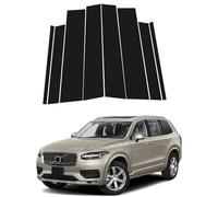 Moldura de Pilar de Ventana de Puerta para Volvo XC90 2016 2017 2018 2019 2020 2021 2022 2023,Cubierta de Ventana de Puerta Lateral de Poste de Pilar,Calcomanía Decorativa