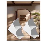 Moldura de puerta con arco falso, pintable, kit de arco for puerta con placas de yeso, juego de esquinas redondeadas for puerta a medida for sala de estar(24cm(9.4"),25x25cm(9.8x9.8"))