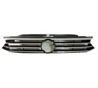 Moldura de rejilla cromada en negro brillante para VW Passat 2014 - Faros LED