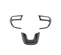 Moldura Decorativa Adhesiva para El Panel del Volante para Jeep para Renegade 2015-2021 para Compass 2017-2020(Carbon Fiber Look)