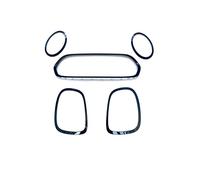 Moldura decorativa for faros delanteros y traseros, marco de lámparas, cubiertas aros, pegatinas, accesorios compatibles con F55 F56(Whole kit)
