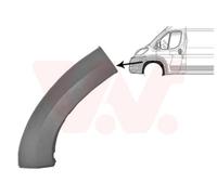 Moldura Decorativa/Protectora, Parachoques 1651521 VAN WEZEL Para PEUGEOT FIAT