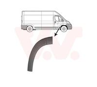 Moldura Decorativa/ Protectora, Puerta 1651404 VAN WEZEL Para PEUGEOT OPEL