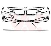 Moldura Decorativa / Protectora, Rejilla De Radiador 0670485 VAN WEZEL Para BMW