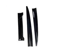 Moldura del Alerones del Aletero del Maletero Trasero para E46 E90 F30 G20 Alerones Labio Parachoques Trasero Coche(Model-A Black)