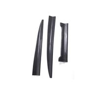 Moldura del Aletero del Aletero del Maletero Trasero Universal Car Alerones Labio Parachoques Trasero Coche(Model-A Carbon Look)