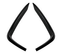 Moldura del guardabarros Alerón lateral divisor de labios de parachoques delantero Compatible con Bmw F22 F23 F87 2014-2022 embellecedor de cubierta de lámpara antiniebla(Black)