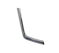 Moldura del parachoques Delante, derecha cromo 6502-07-3753922P BLIC