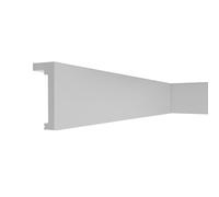 Moldura Elah para Tira LED de 2 Metros | Acabado Blanco | Aluminio con Difusor Decorativo | Instalación en Pared o Techo | Ideal para Iluminación Indirecta LED en Interiores | LEDKIA LIGHTING