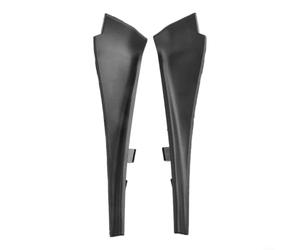 Moldura Extensora de Cowl para Limpiaparabrisas para delantero | para nissan Rogue 2014-2020, Revestimiento Lateral Izquierdo y Derecho, Plástico ABS Negro, Repuesto Exterior