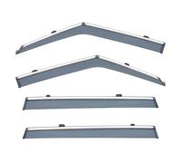 Moldura Exterior cromada para Visera de Ventana, para KIA Soul Am 2010-2013, Accesorios, Viseras para Ventanas, parasoles, protección contra el Viento y la Lluvia, alerón.