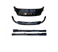 Moldura exterior del paragolpes trasero Para 2025+ Nuevo para Tesla para Modelo Y Juniper DRAC Faldones laterales de labio delantero Difusor trasero(Bright black)