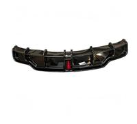 Moldura exterior del paragolpes trasero Para Tesla para modelo 3 2018-2023 4 puertas para difusor parachoques trasero labio maletero coche divisor protector(Glossy Black)