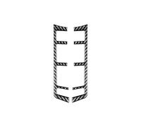 Moldura Interior Coche Para Panamera 2010-2016 Función De Fila Trasera Tiras De Marco De Botón Accesorios De Decoración De Interiores De Coche Pegatina