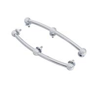 Moldura Lateral del Guardabarros Delantero de Motocicleta Compatible con Patrimonio softil flstc Deluxe flstn Springer Modelos 1986 a 2017