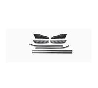 Moldura Lateral for Ventana de Coche Compatible con Ford Ranger T9 2023, protección contra el Sol, la Lluvia y la Intemperie.(Black 8pcs)