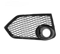 Moldura luz Antiniebla Para Civic 2016 2017 2018 2019 2020 2021 Cubierta Protectora De Malla Para Faros Antiniebla Delanteros Inferiores Negro Brillante Piezas Accesorios(Left)