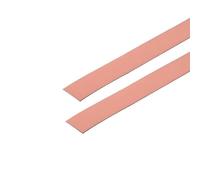 Moldura Metalizada Autoadhesiva Tira autoadhesiva de PVC for decoración paredes, techos, muebles, azulejos, cinta dorada, 5 m(Brown,1.8cm)