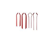 Moldura panel marco cabeza Embellecedor De Fibra Carbon El Panel Lateral Ventana Accesorios Interiores Del Coche Pegatinas Decorativas Para Altima Para Teana (2019-2024)