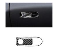 Moldura panel marco cabeza Embellecedor De Fibra Carbono Panel Interruptores Guantera Pegatina Para GLC Para Clase C W205 C180 C200 C300 Accesorios Coche